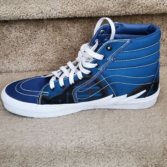 Vans Sk8 Hi Fire Lightening Bolt - Picture 6 of 7